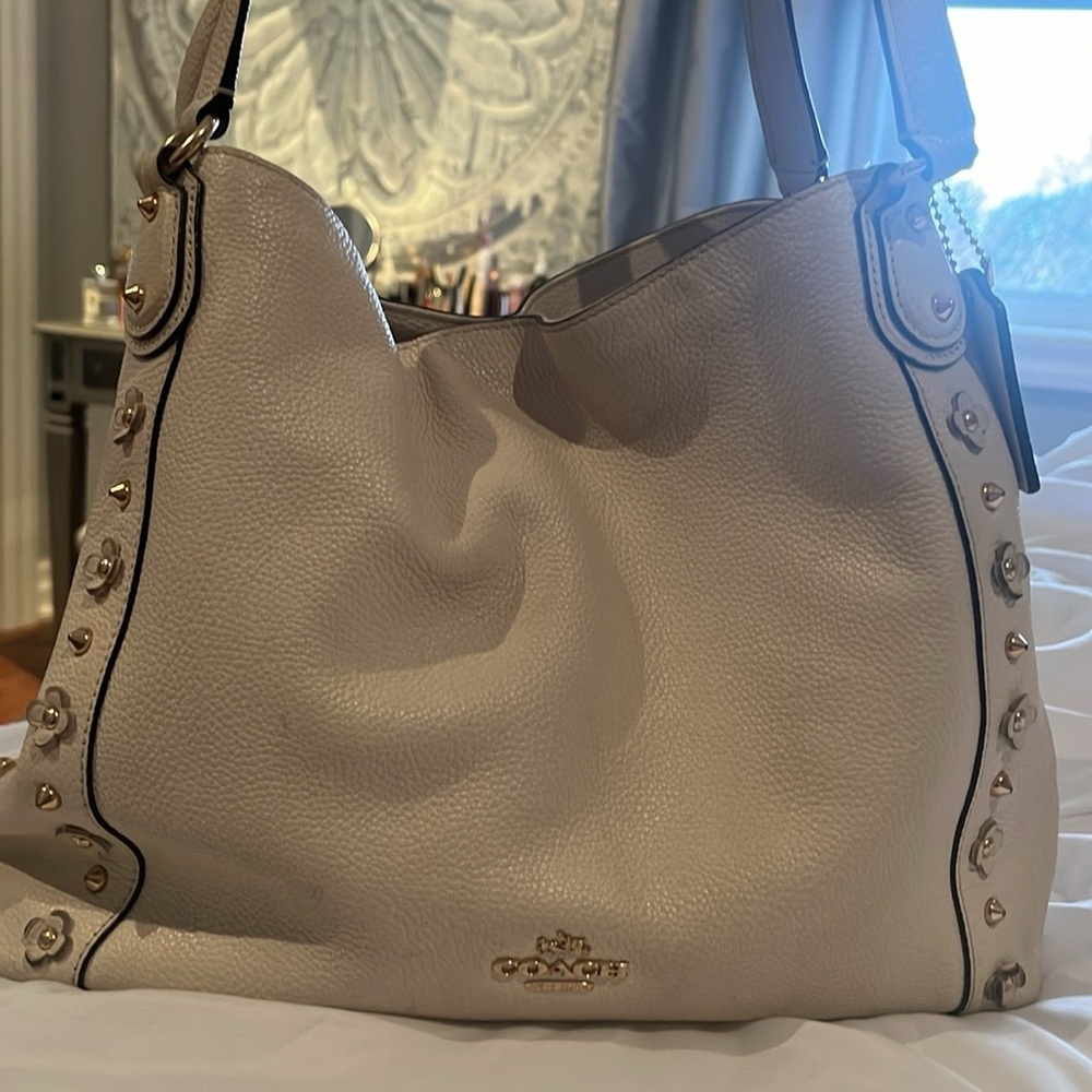 Coach leather bag